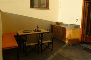 Terrace and outdoor kitchen