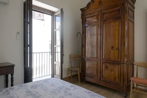 Bedroom and balcony door